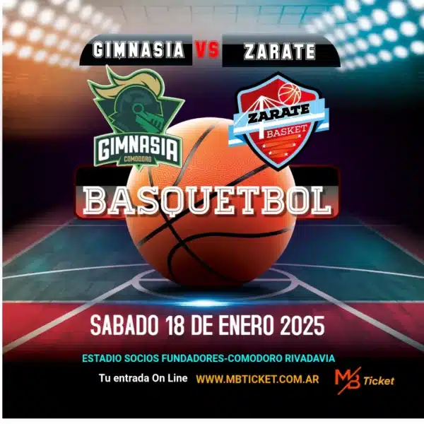 GIMNASIA Vs ZARATE BASKET