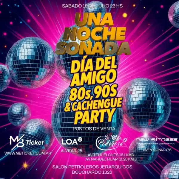 UNA NOCHE SOÑADA - DIA DEL AMIGO