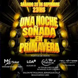 UNA NOCHE SOÑADA EN PRIMAVERA