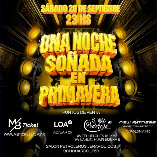 UNA NOCHE SOÑADA EN PRIMAVERA
