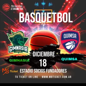 GIMNASIA y ESGRIMA Vs QUIMSA