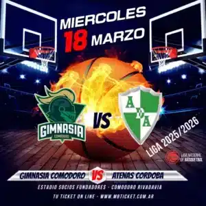 GIMNASIA y ESGRIMA Vs ATENAS Cba
