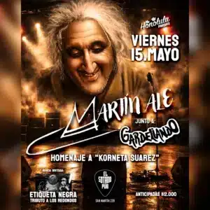 MARTIN ALE HOMENAJE A KORNETA SUAREZ